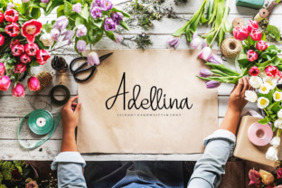 Adellina: A Script Font for Elegant Digital Branding