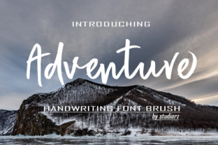 Adventure: A Script Handwritten Font for Editorial Design and Creative Branding