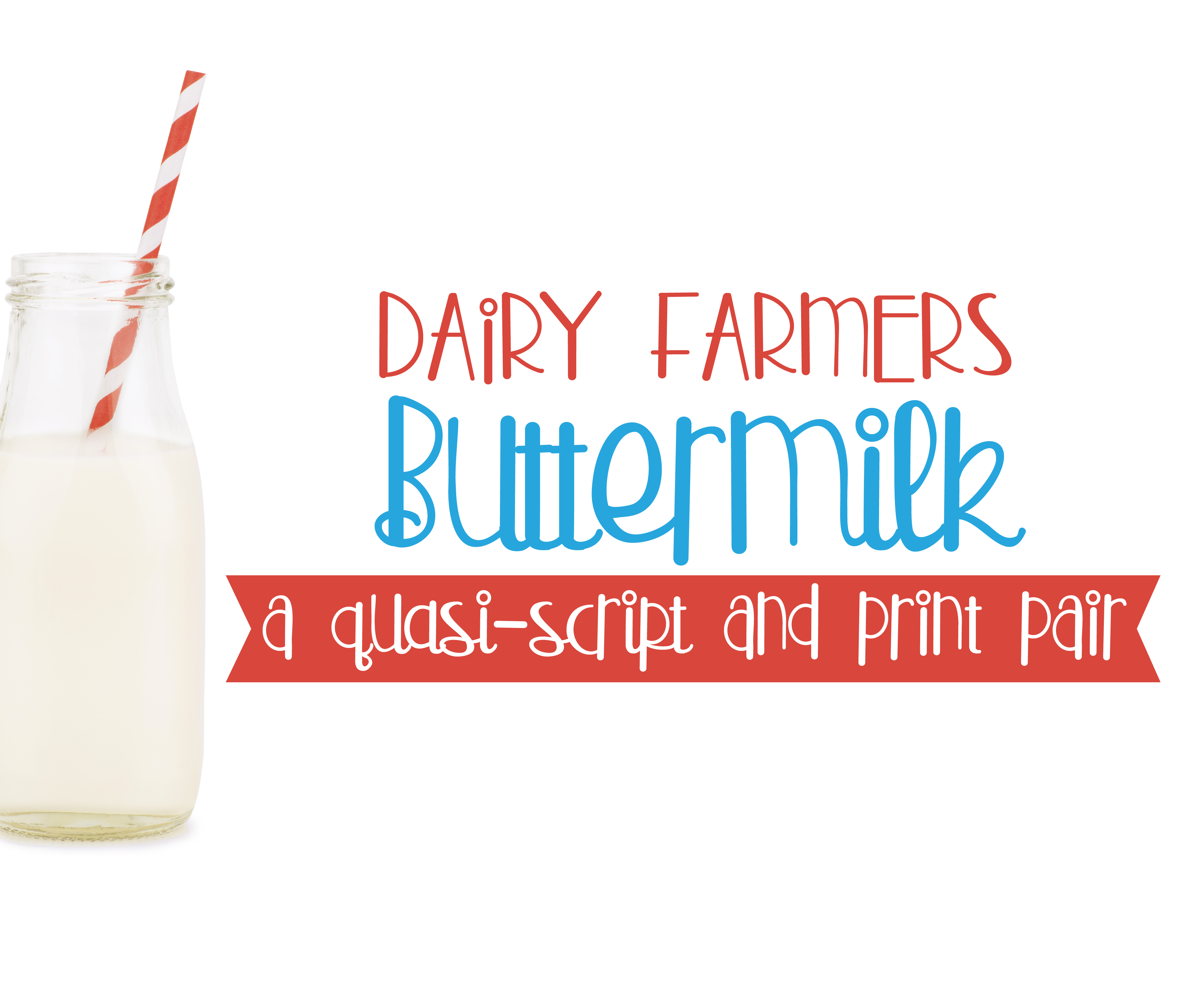 Buttermilk: A Font That Brings Whimsy to Every Craft Project