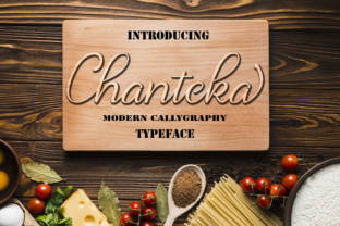 Chanteka: A Modern Handwritten Font for Creative Branding