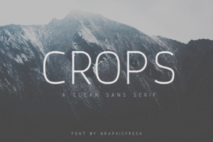 Crops: A Versatile Sans Serif Font for Modern Branding