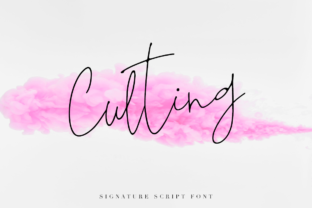Culting: A Script Handwritten Font for Beautiful Branding and Craft Projects