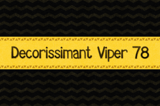 Decorissimant Viper 78: A Bold Decorative Font for Creative Projects