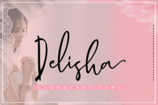 Delisha: A Script Font That Adds Elegance to Branding Projects