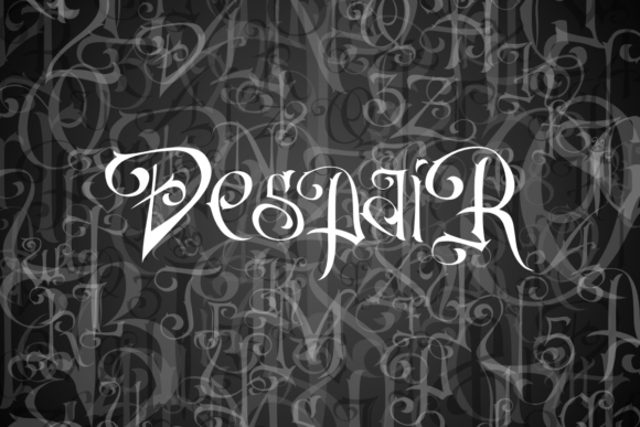 DespaiR: A Decorative Font for Bold Branding and Creative Design