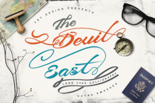 Devil East: A Script Font for Editorial Elegance
