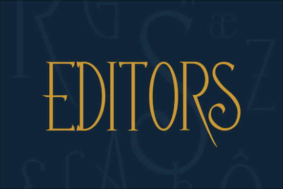 Editors: A Serif Font That Elevates Your Brand’s Visual Identity