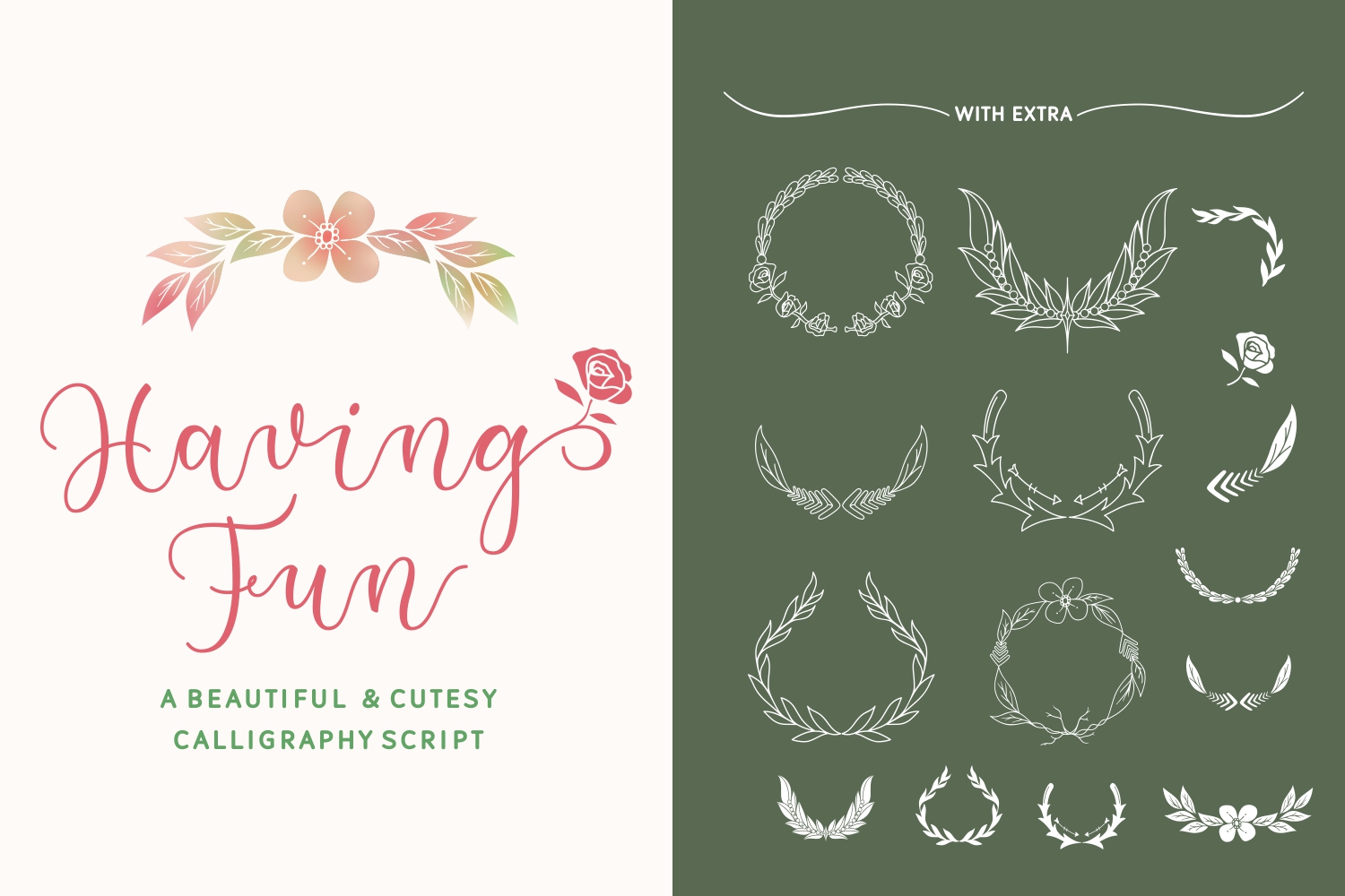 Having Fun: A Script Handwritten Font for Creative Designers