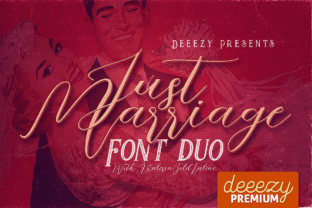 Just Marriage: A Script Font That Elevates Digital Branding