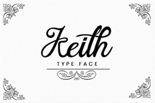 Keith: A Script Font for Timeless Design