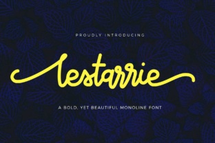 Lestarrie: The Script Font That Elevates Your Brand