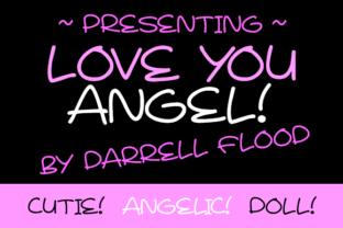 Love You Angel: A Warm Script Font for Editorial Design and Branding