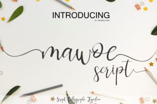 Mawoe Script: A Romantic Font for Handmade Creators