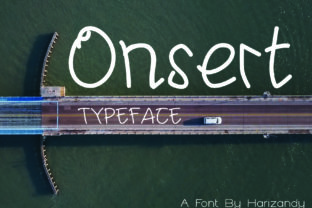My Onsert: A Versatile Sans Serif Font for Modern Web Design