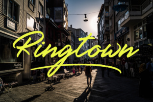 Ringtown: A Versatile Script Handwritten Font for Creative Designers