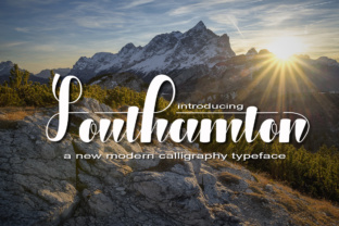Southamton: A Script Font for Elegant Branding and Design