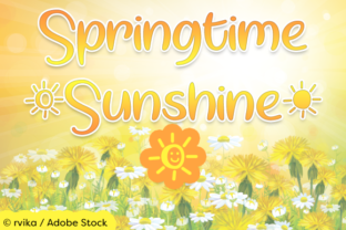 Springtime Sunshine: The Font That Brings Warmth to Your Campaigns