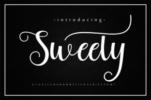 Sweety: A Script Font That Elevates Every Handmade Project