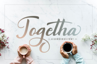 Togetha: A Script Font That Adds Elegance to Modern Branding