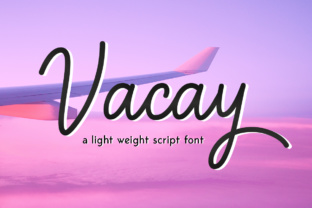 Vacay: A Script Font That Elevates Your Brand with Style and Clarity