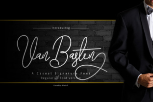 Van Basten: A Script Font for Modern Campaigns