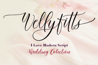 Wellyfitts: A Stunning Script Handwritten Font for Designers